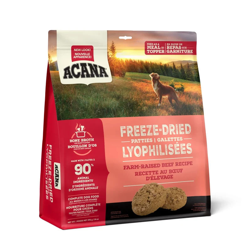 ACANA Galettes lyophilisés, Recette au boeuf - 397gr