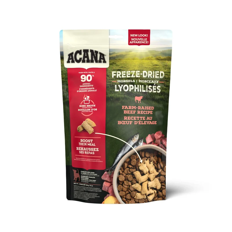 ACANA Chien Morceaux lyophilisés au boeuf 227 g