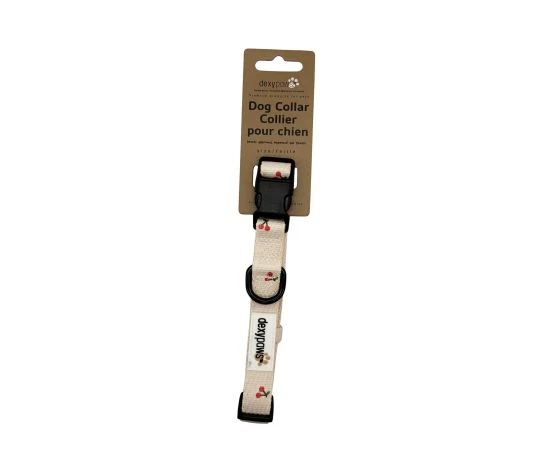 Dexypaws Collier En Polyester Pour Chien, Beige Naturel à Motifs De Cerises