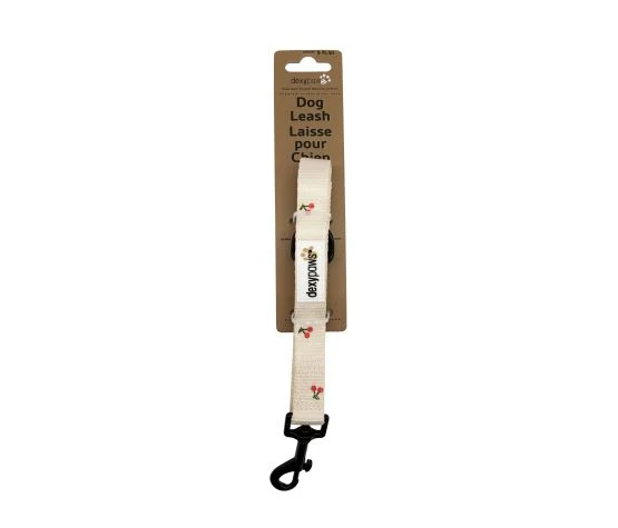 Dexypaws Laisse En Polyester Pour Chien, Beige Naturel à Motifs De Cerises 5'
