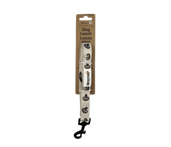 Dexypaws Laisse En Polyester Pour Chien, Grise à Motifs De Champignons 5'