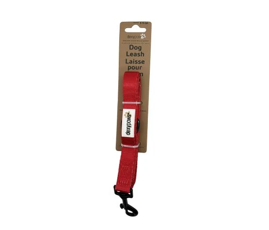 Dexypaws Laisse En Polyester Pour Chien, Rouge Baies De Goji 5'