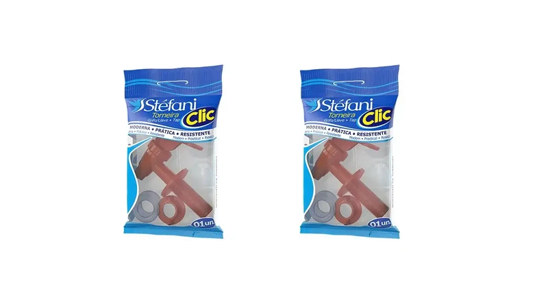 Lot de 2 robinets marron pour fontaine filtrante stéfani VENEZA et SAO JOAO