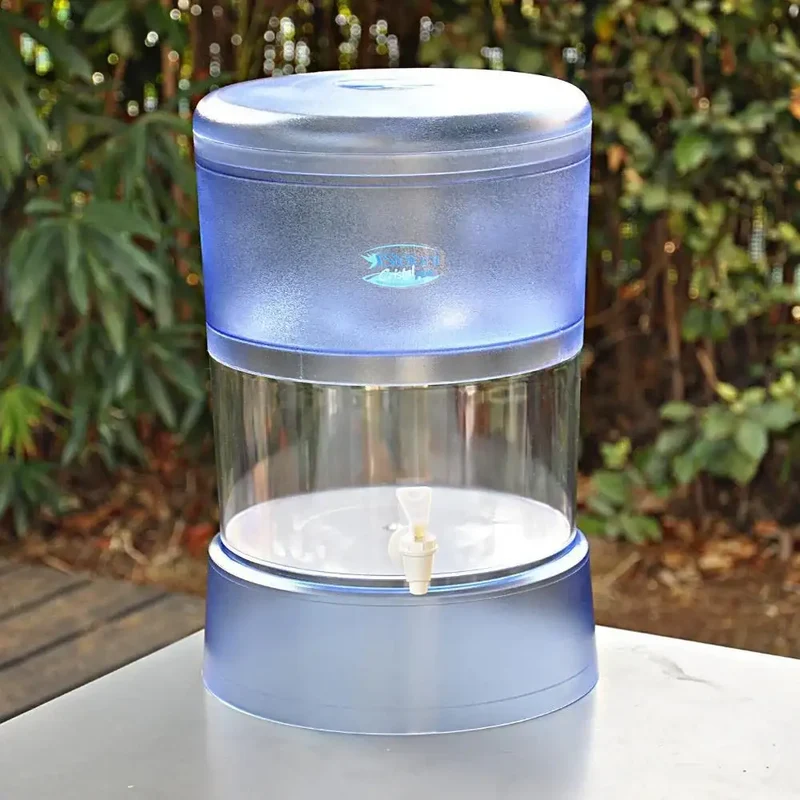 Fontaine 6 litres Cristal avec filtre à eau Stefani