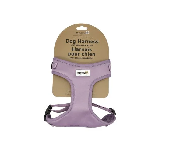 Dexypaws Harnais En Néoprène Pour Chien, Lavande Poudrée