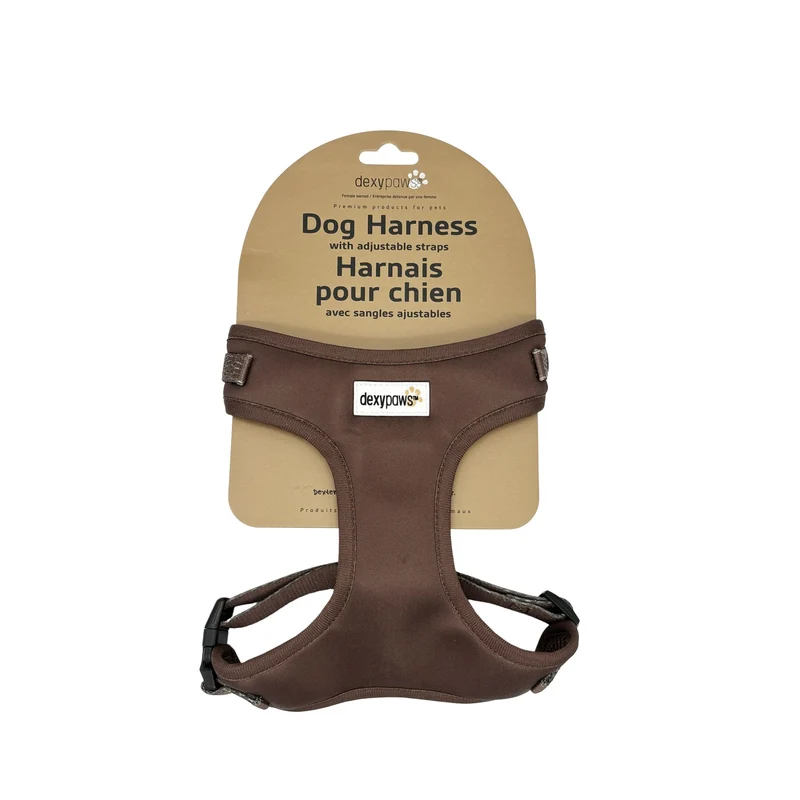 Dexypaws Harnais En Néoprène Pour Chien, Espresso