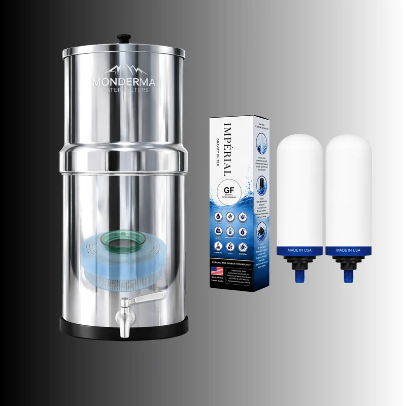 Monderma Big 8,5 L BEP – 2 filtres Imperial GF et kit magnétique