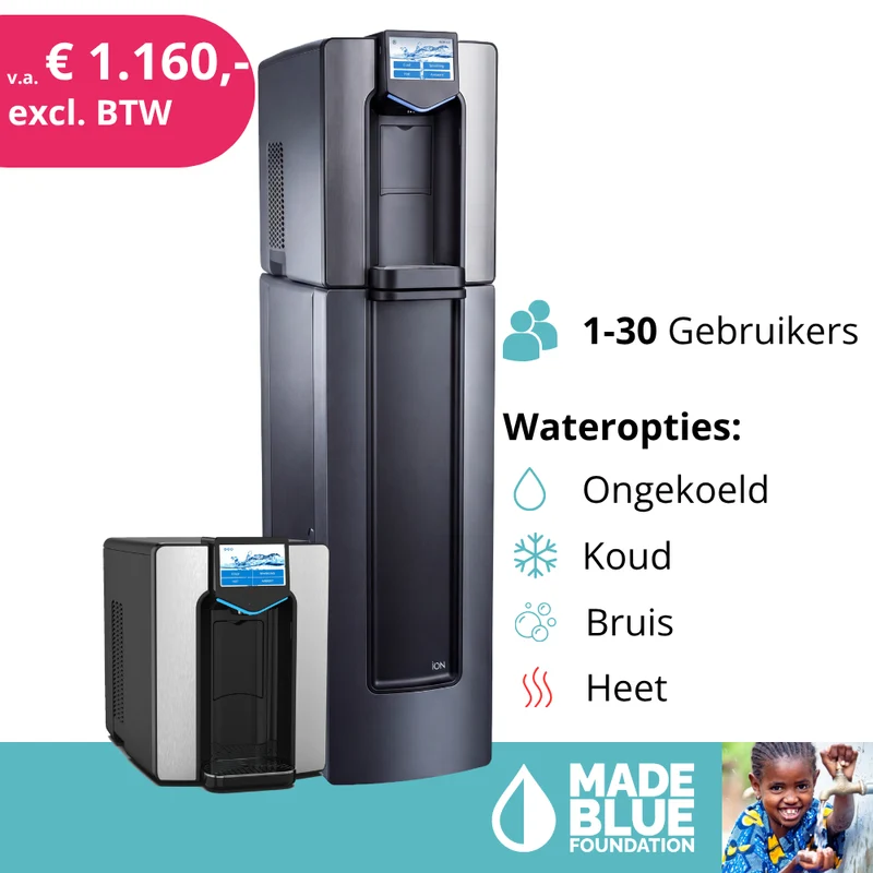 Fontaine à eau ION Plus | Eau froide, chaude et/ou gazeuse | 30 l/h | À poser ou sur pied (copie)