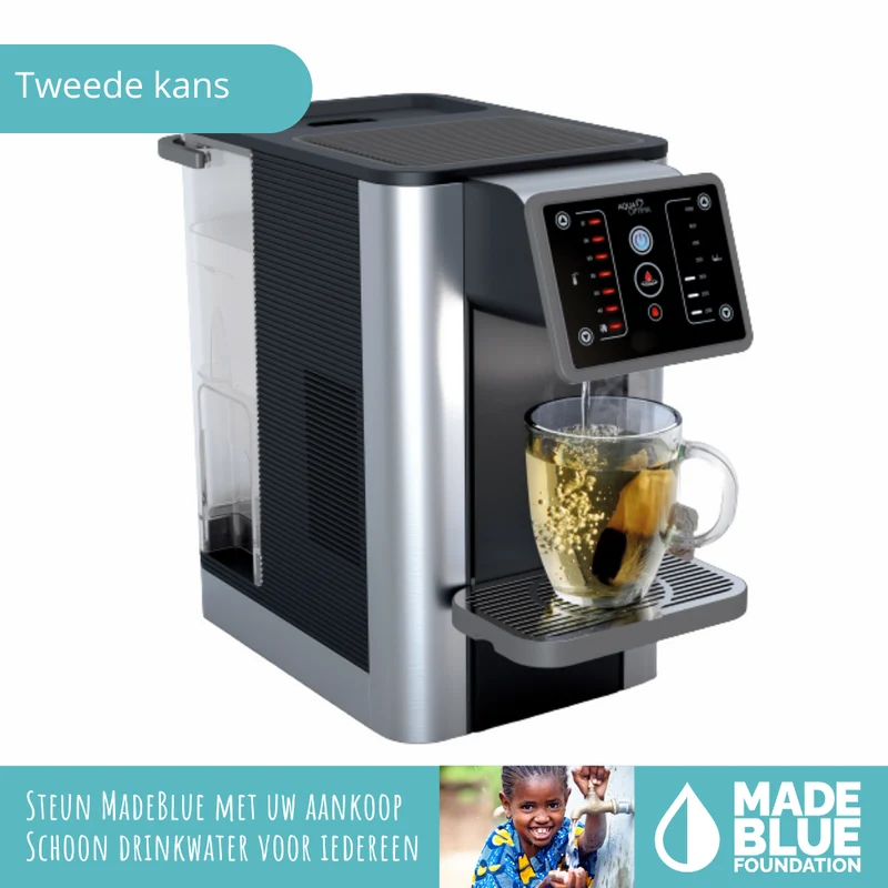 Distributeur d'eau 3 en 1 Aqua Optima Aurora SECOND CHANCE : distributeur d'eau chaude, refroidisseur d'eau et carafe filtrante en 1 ! | Eau du robinet froide, tiède ou bouillante en 30 secondes