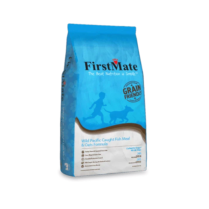 First Mate Grain Friendly Chien poisson/avoine