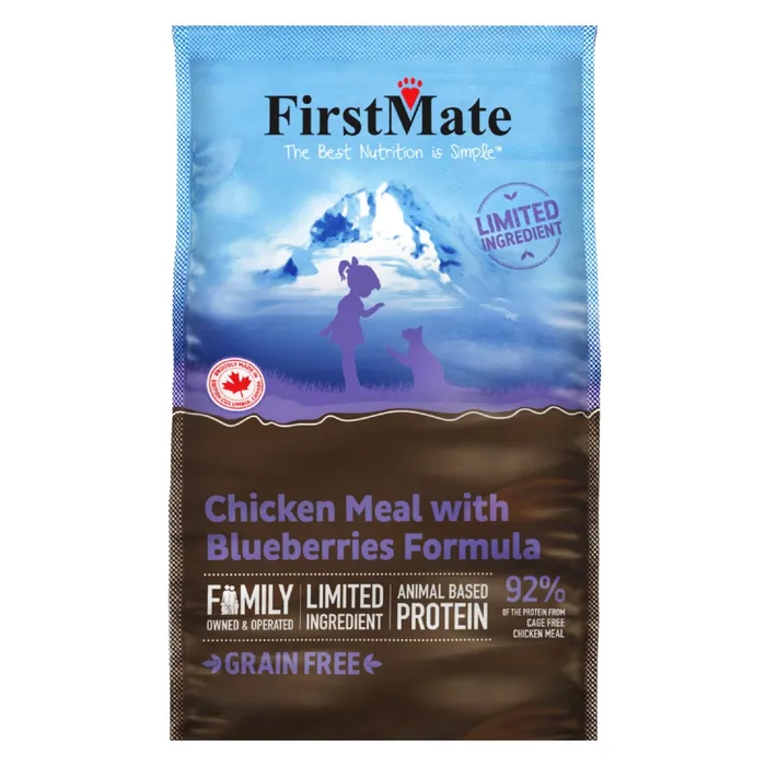 First Mate LID Chat Poulet/bleuets