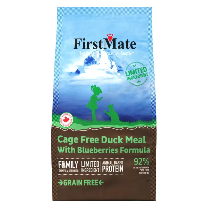 First Mate LID Chat Canard/bleuets