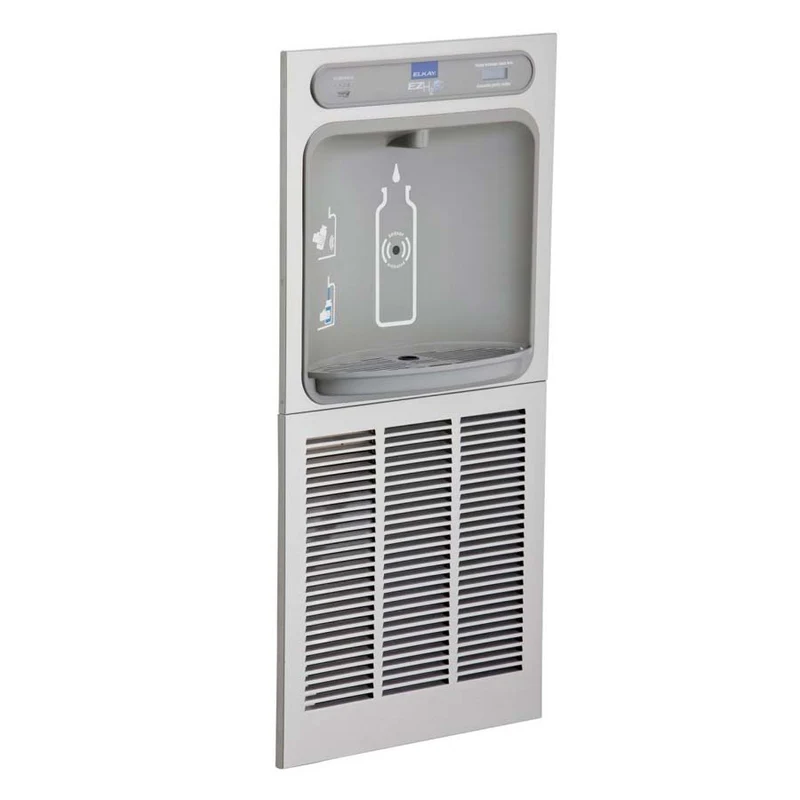 Fontaine à eau encastrable Elkay LZWSM82K avec station de remplissage de bouteilles et filtre à eau inclus | 30 l/h