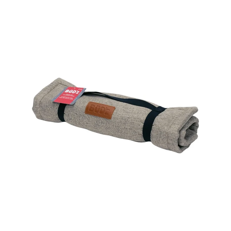 Bud'z Coussin de voyage - Gris sable
