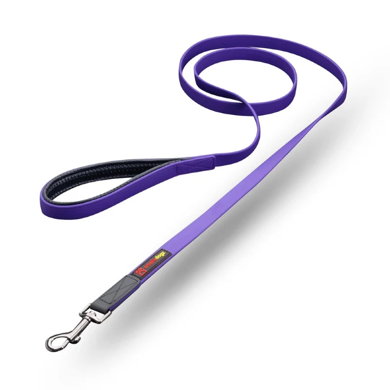 Smellydogz Laisse "Comfort" - Violet - 6' X 3/4"
