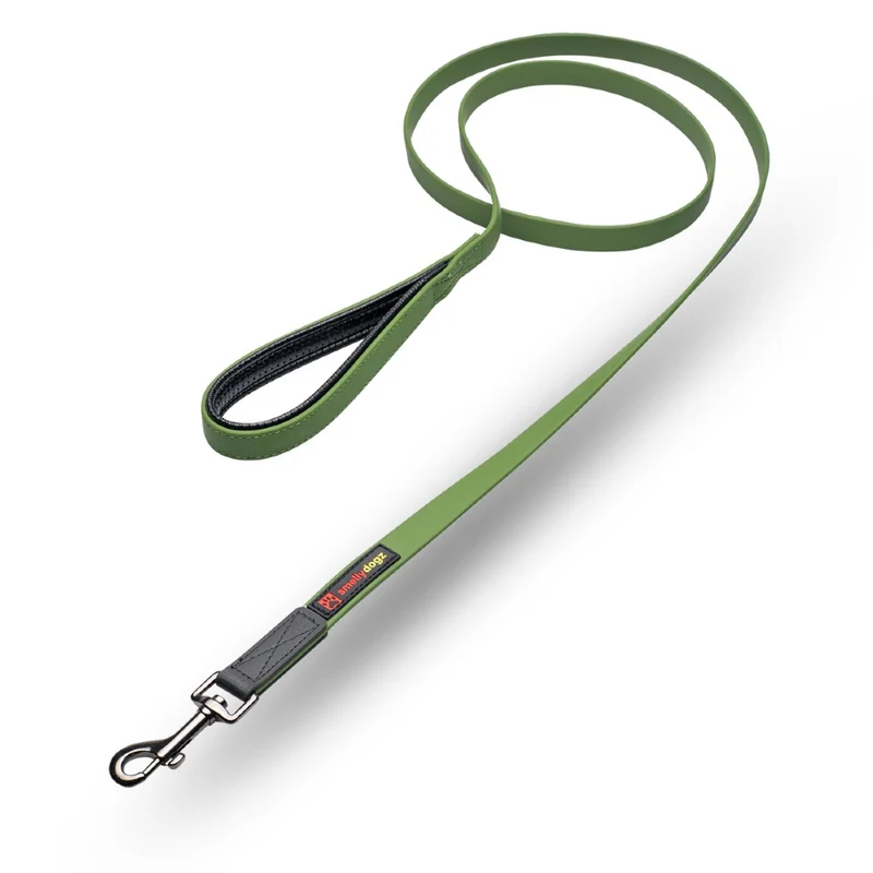 Smellydogz Laisse "Comfort" - Verte - 6' X 3/4"