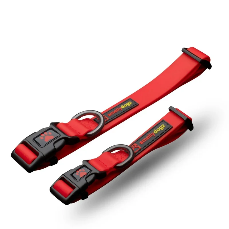 Smellydogz Collier "Comfort" pour chien - Rouge