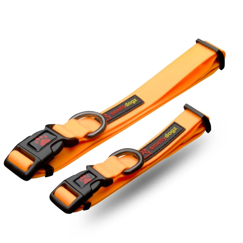 Smellydogz Collier "Comfort" pour chien - Orange