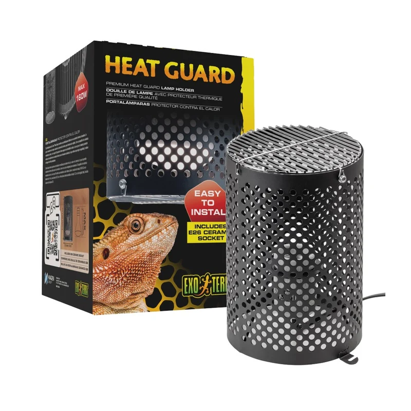 Exo Terra Douille de lampe avec protecteur thermique - Jusqu’à 160 W