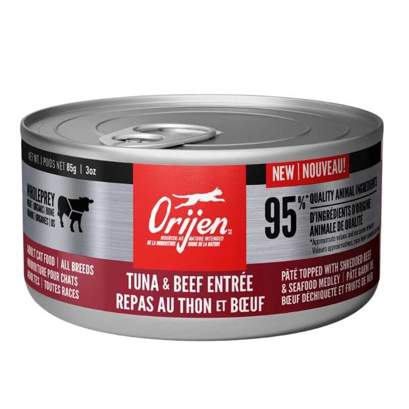 ORIJEN Chat Repas thon/boeuf 155 gr