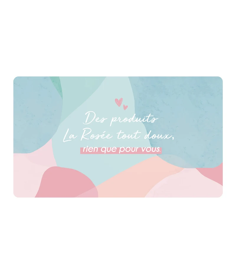 E-carte cadeau La Rosée