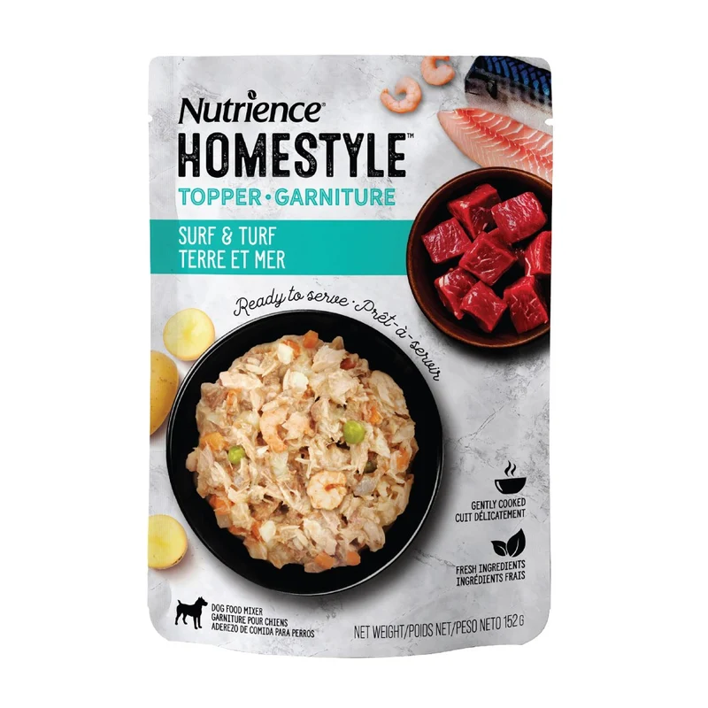 Nutrience garnitures Style maison pour chiens - Terre et mer - 152 gr