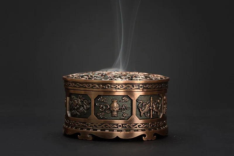 Encensoir bronze ancien