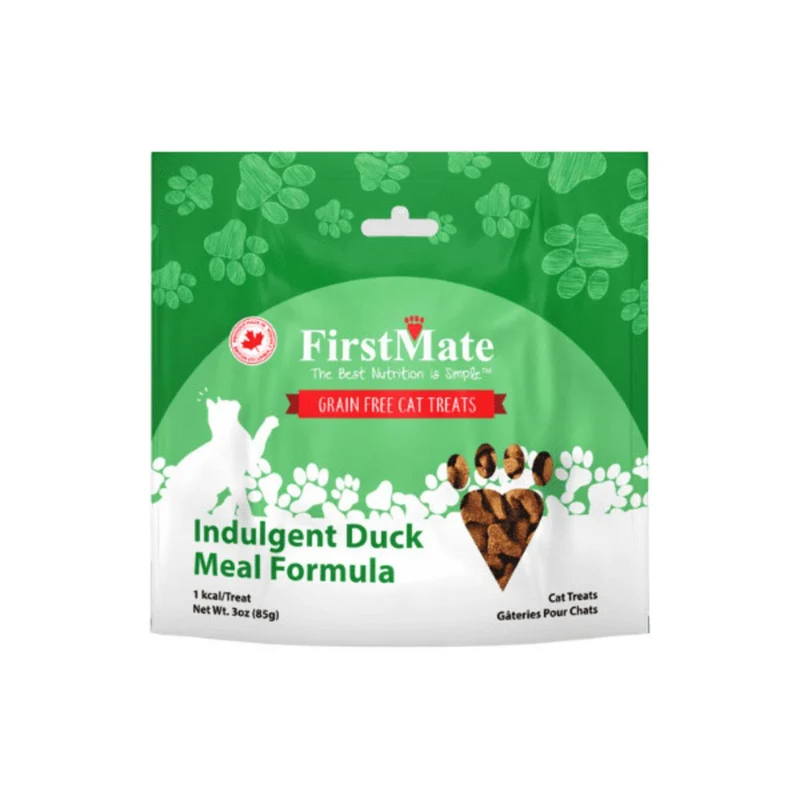 First Mate Chat friandises Canard indulgent 3 oz