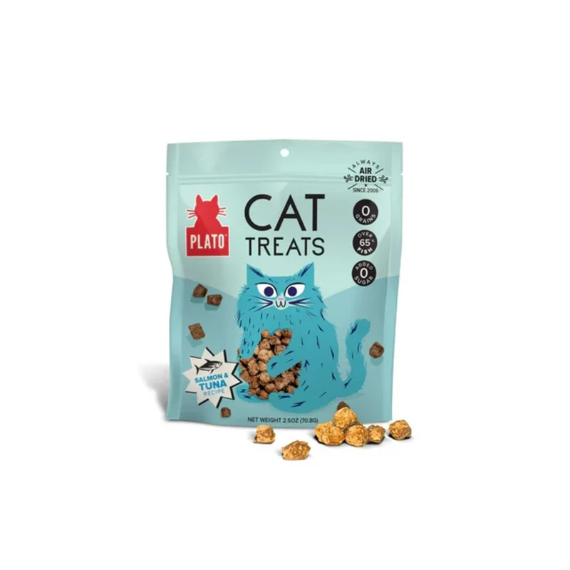 Plato Friandises pour chat - Thon et saumon 70.8 gr
