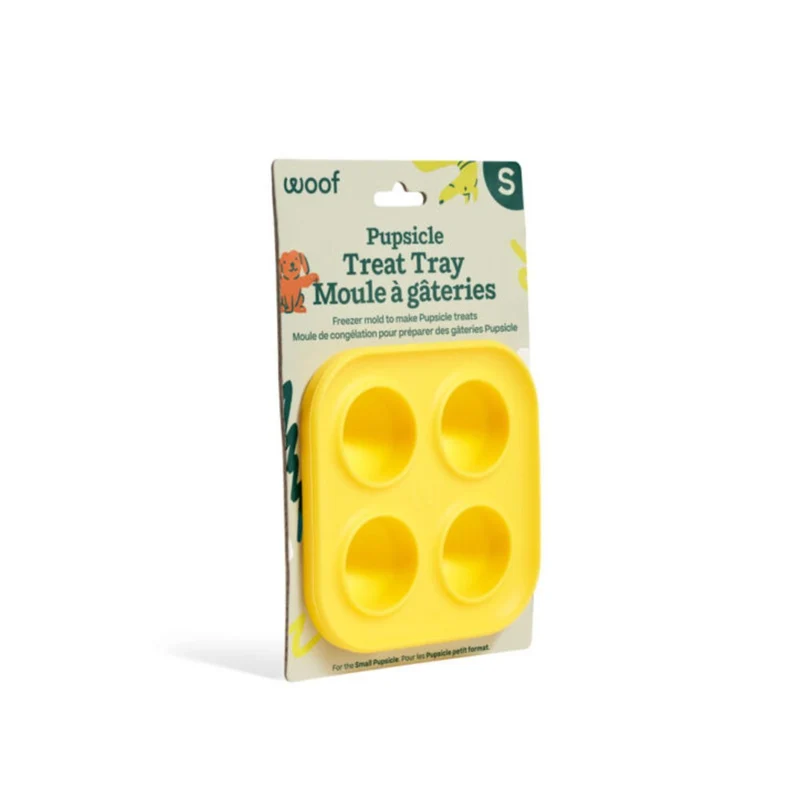 Woof Pet Moule à gâteries Pupsicle - Jaune