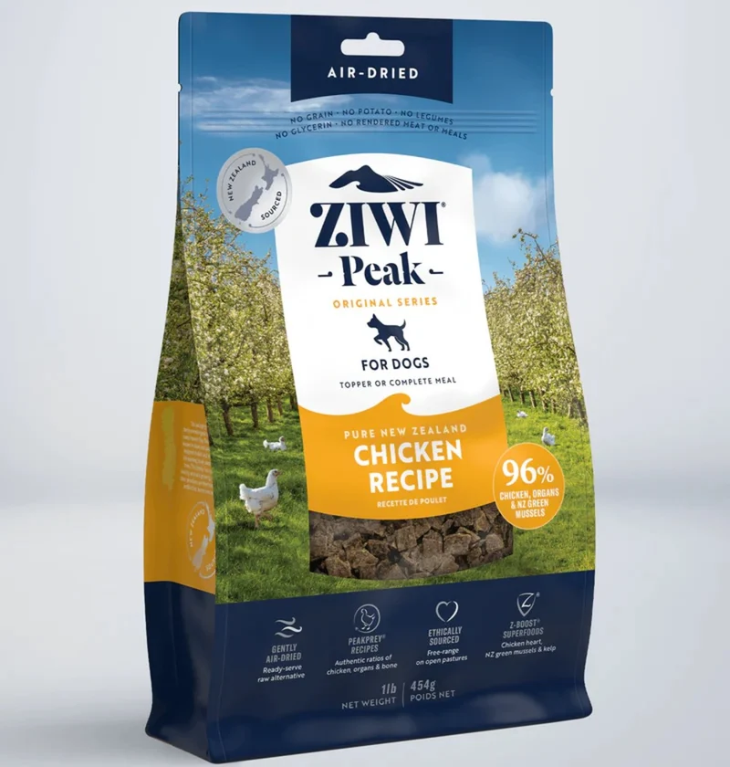 Ziwi Nourriture pour chiens séché à l'air - Saveur de poulet
