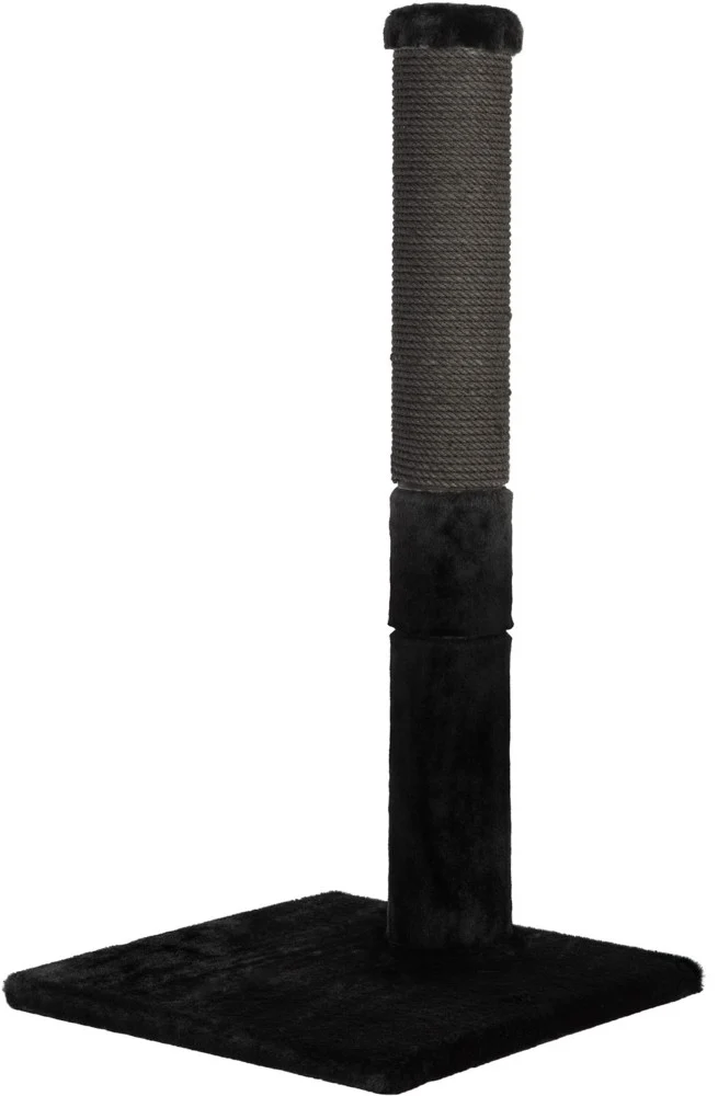 Noba Evolution - 4 en 1 Griffoir Évolutif - Fausse fourrure noire / Corde charcoal