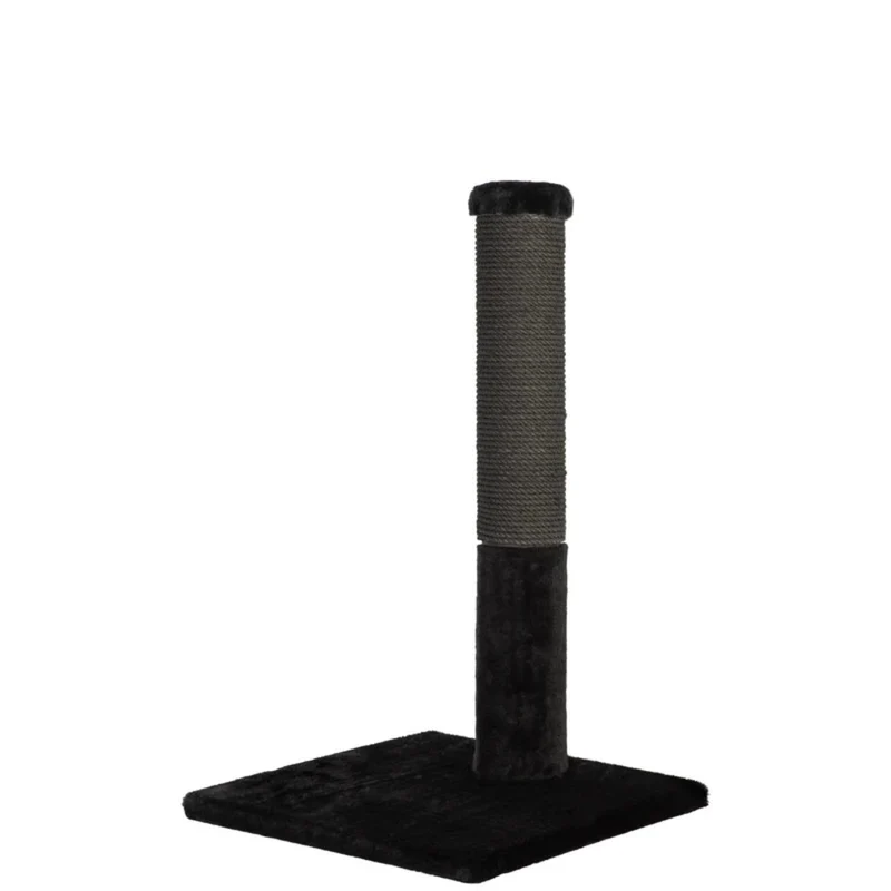 Noba Classic griffoir 28" - Fausse fourrure noire \ corde de fique charbon