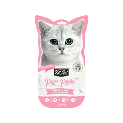 Kit Cat Purr Purées - Thon et saumon