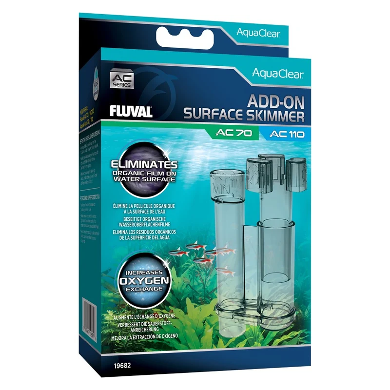 Fluval Écumeur de surface accessoire pour filtres à moteur AC70/AC110