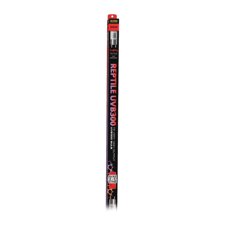 Exo Terra Ampoule linéaire T5 Reptile UVB300 à rendement très élevé - 39 W - 850 mm (34 po)
