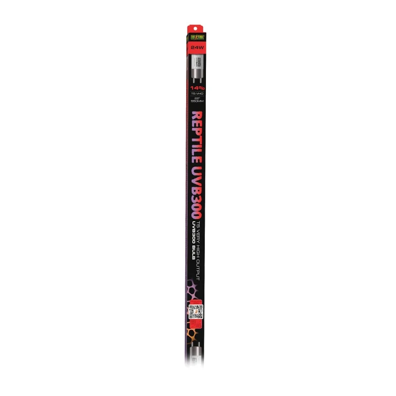 Exo Terra Ampoule linéaire T5 Reptile UVB300 à rendement très élevé - 24 W - 550 mm (22 po)