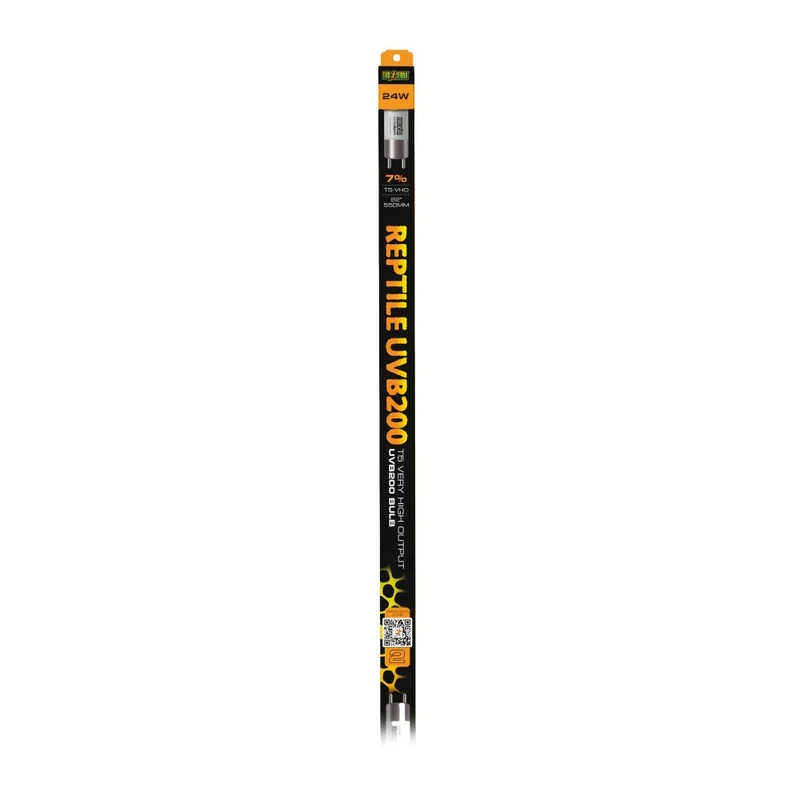 Exo Terra Ampoule linéaire T5 Reptile UVB200 à rendement très élevé - 24 W - 550 mm (22 po)