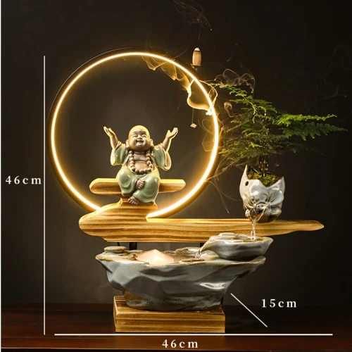 Fontaine Bouddha LED