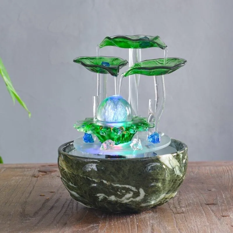 Fontaine verre boule