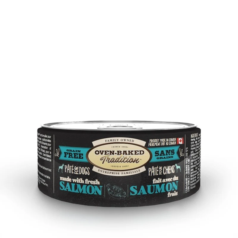 Oven-Baked Tradition Nourriture en conserves pour chien - Pâté de saumon