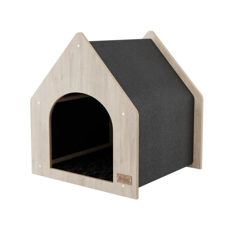 Noba Origin Le Chalet Noba - Maison griffable pour chat - Gris