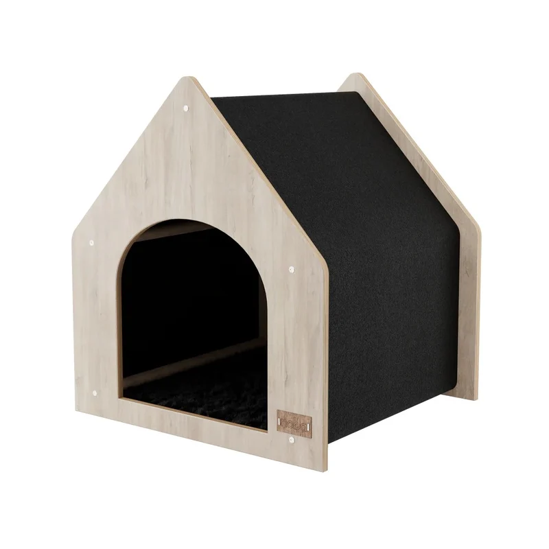 Noba Origin Le Chalet Noba - Maison griffable pour chat - Noir