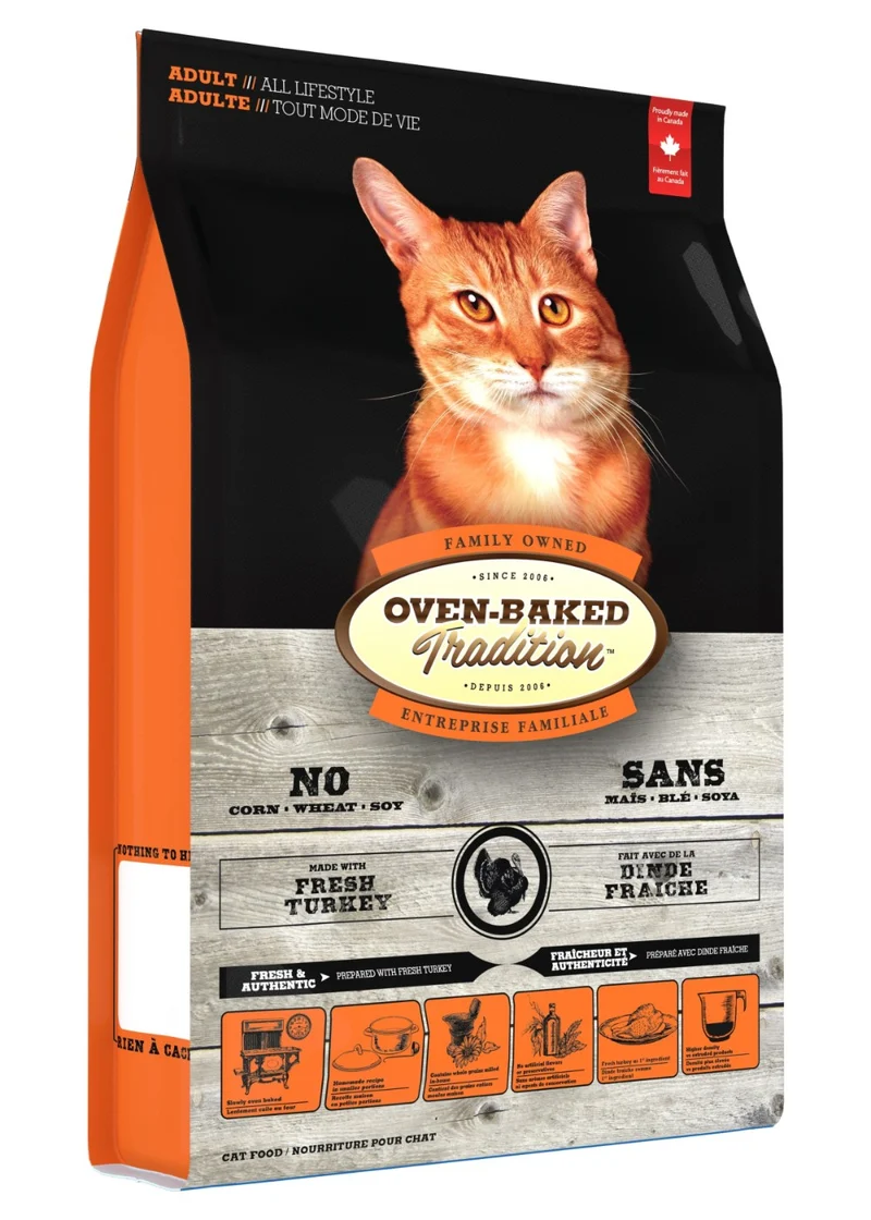 Oven-Baked Tradition Nourriture sèche pour chat - Dinde