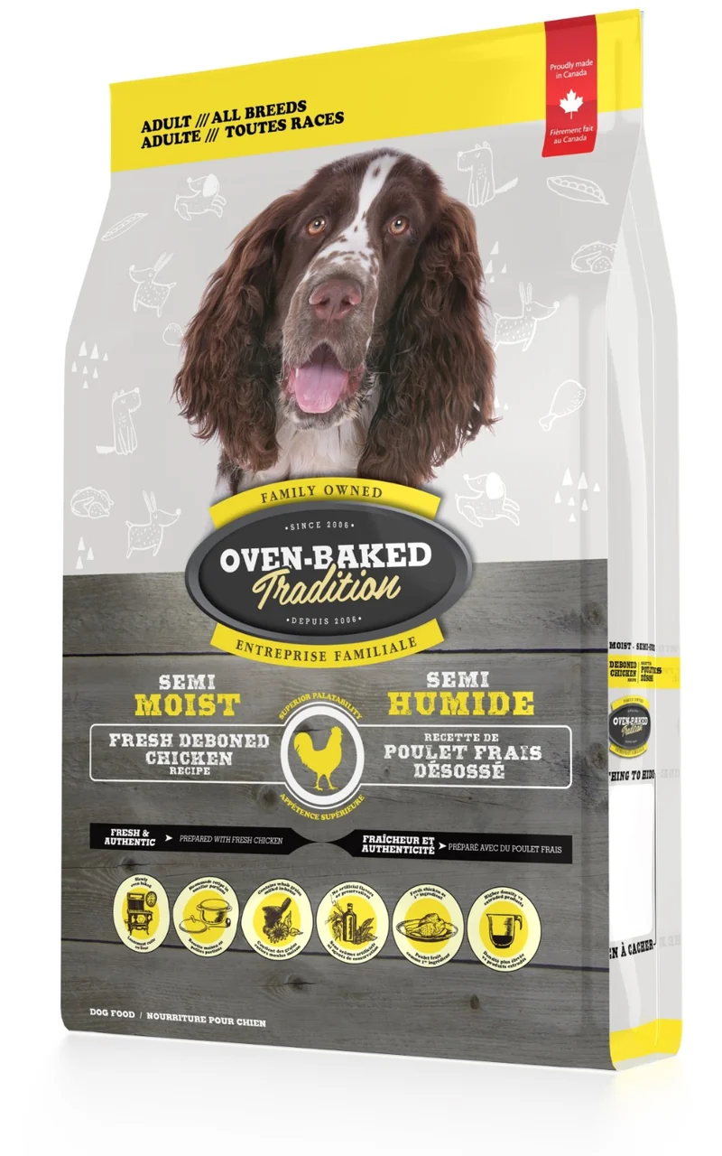 Oven-Baked Tradition Nourriture semi-humide pour chien - Poulet