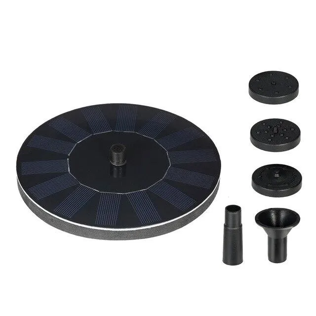 Petite fontaine solaire pour bassin