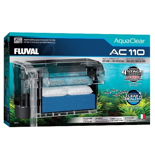 Fluval Filtre à moteur AC110 AquaClear - 227-416 L (60-110 gal)