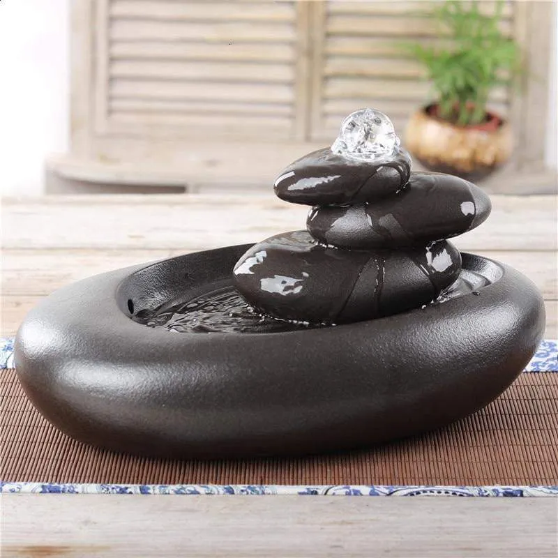 Fontaine zen galet