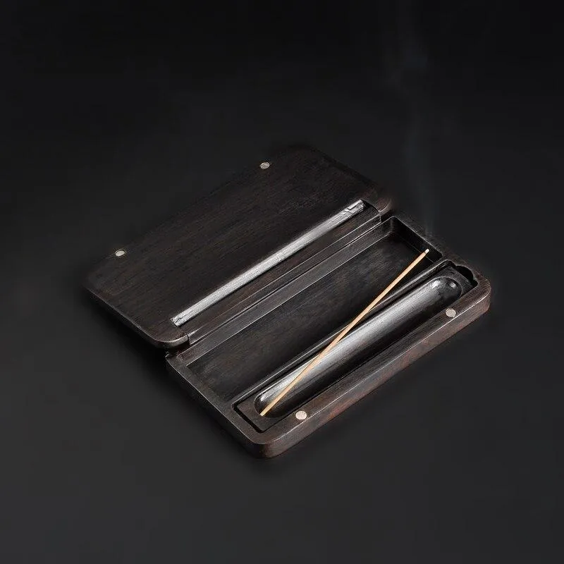 Porte encens bois avec réserve