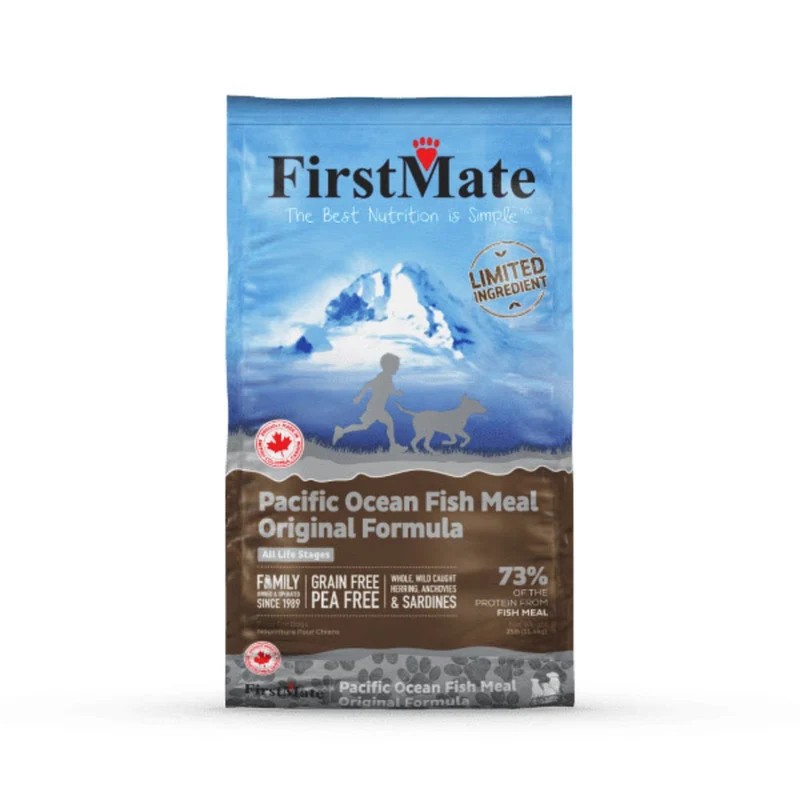 Nourriture pour chiens First Mate - Poisson du Pacifique